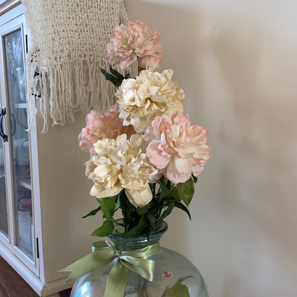peony faux flowers set home ashland decor - Picture 7 of 12